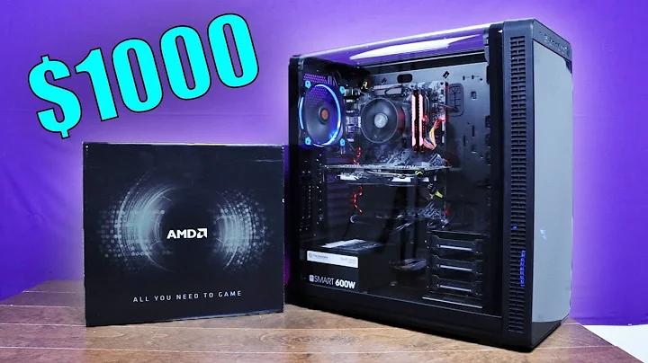 AMDコンバットクレートで$1000のゲーミングPCを組む