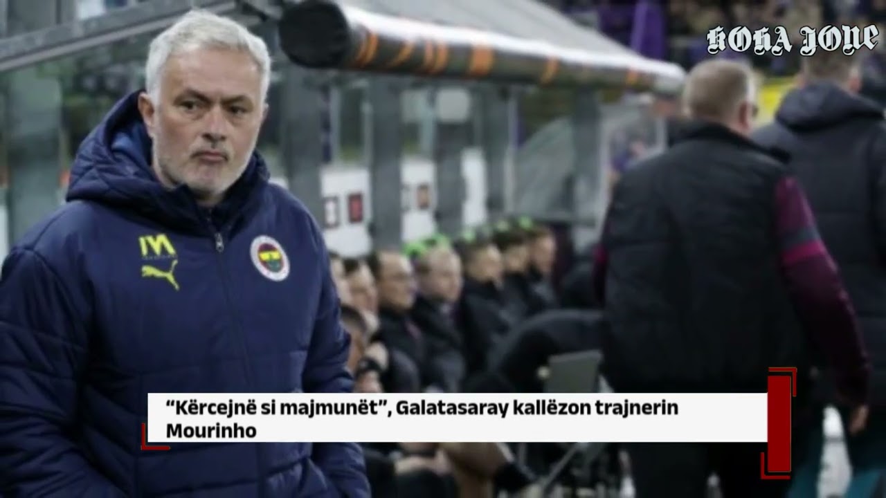 “Kërcejnë si majmunët”, Galatasaray kallëzon trajnerin Mourinho