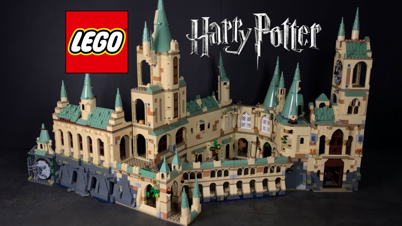 Updated LEGO Harry Potter Hogwarts Castle layout combining all the