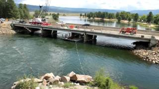 ID55 Bridge over the Payette River Construction Time Lapse