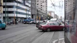 Ambulance has near miss with Three Wheeler in Naples