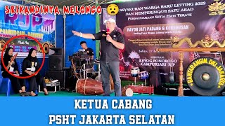 SAMBUTAN KETUA CABANG PSHT JAKARTA SELATAN...