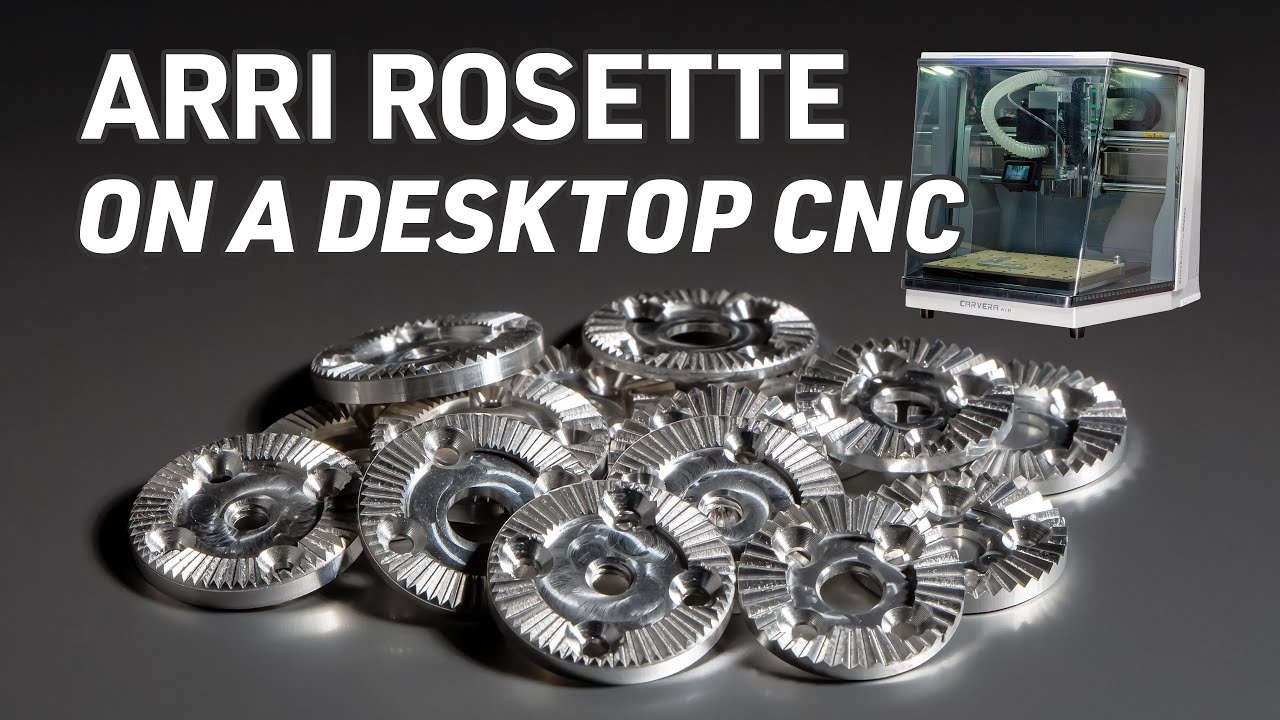 Can the Carvera Air Make a Real ARRI Rosette?