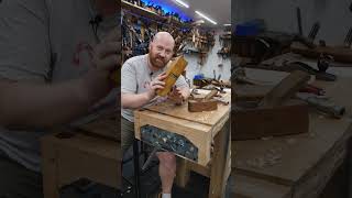What That Weird Plane Horn Actually Does #woodworking #handtools #shorts
