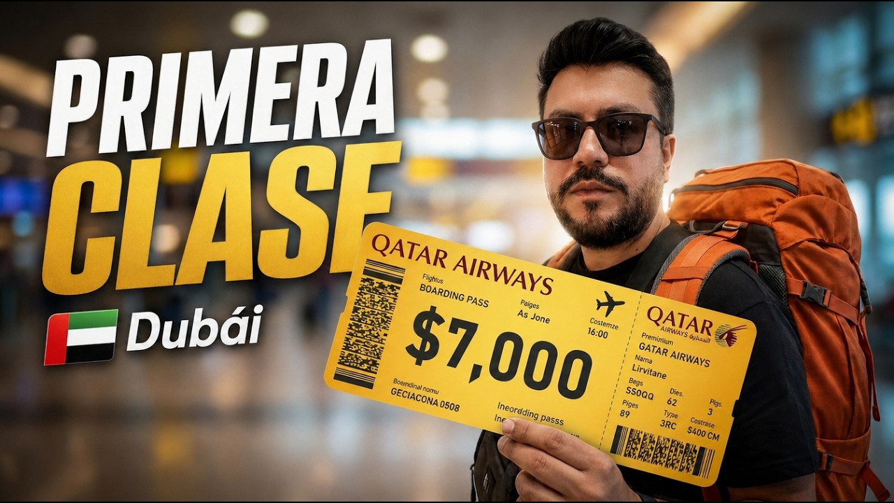 ¿Vale la pena un ✈️ VUELO de $7000 dólares a DUBÁI?  - Mi opinión sincera