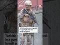 Turkish police were engaged in a gunfight near the Israeli consulate
