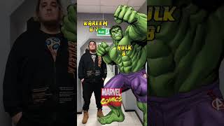 ⭐️MARVEL comics🦸🏾‍♂️ Characters | HEIGHT 📏 comparison - part 3