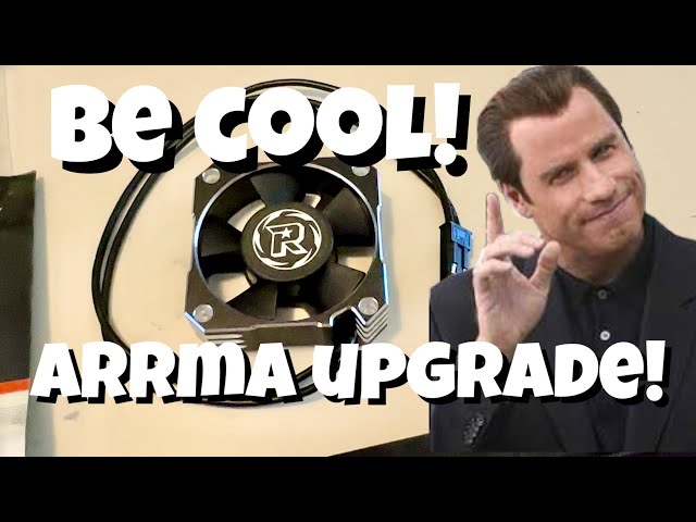 Be Cool! ARRMA TYPHON 223S BLX MOTOR FAN UPGRADE - YouTube