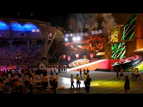[HD] Firework__Closing Ceremony of the 21st Taipei Summer Deaflympics聽障奧運煙火秀