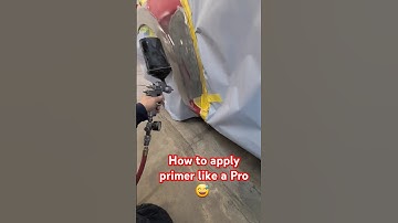 how to apply primer like a Pro. watch and learn tutorial tips. #car #auto #automobile