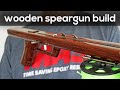 How To Build a Wooden Speargun | DIY Spearfishing Gun | Open Track Speargun