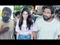 Allu Arjun, wife Sneha visit Apollo hospitals to meet Ram Charan's newborn daughter