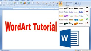 MS Word WordArt Tutorial | Microsoft Word: How to Create Stylish Text with WordArt