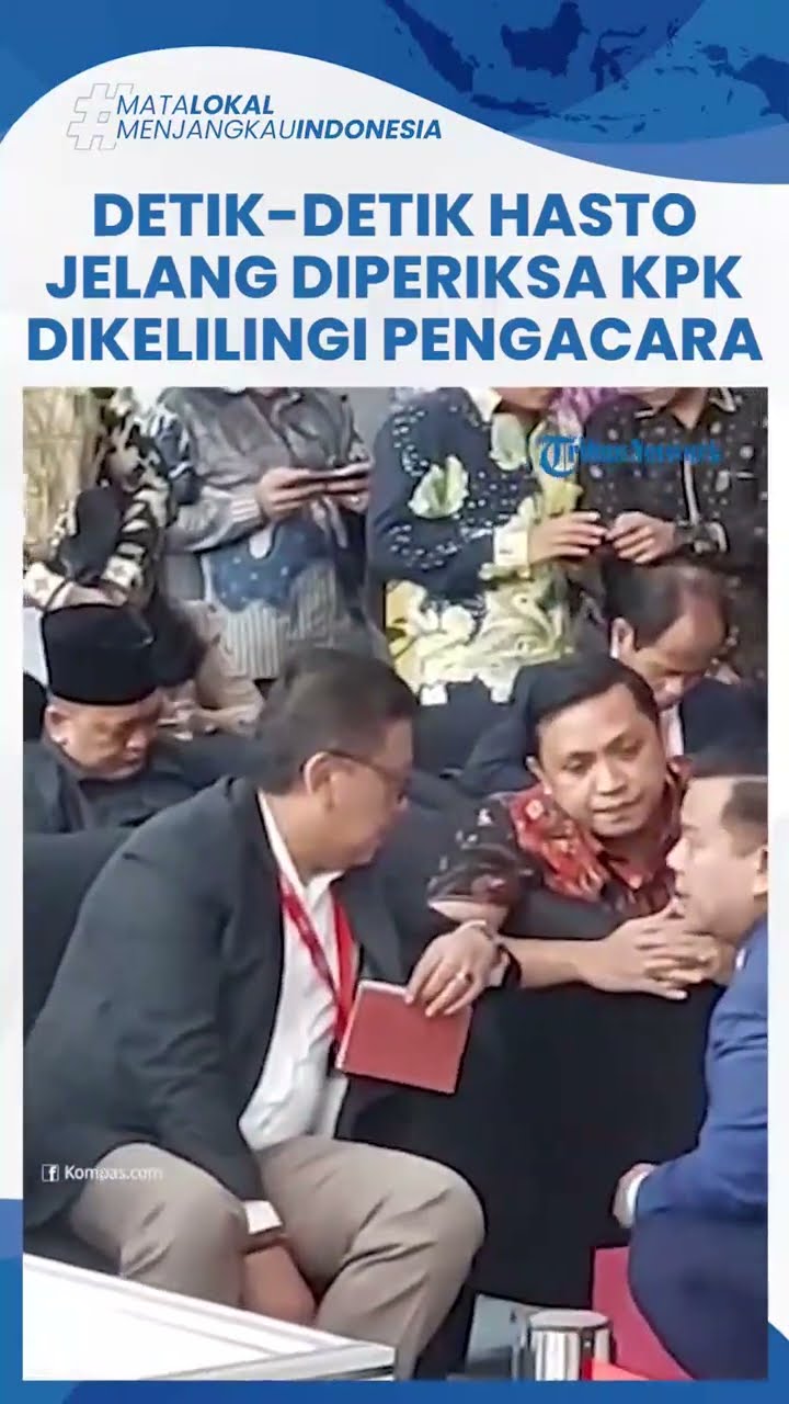VIRAL Wajah Tampak Tegang Sekjen PDIP Hasto Kristiyanto Jelang Diperiksa KPK