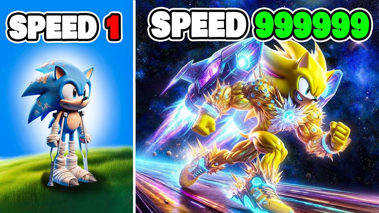 Улучшение до Соника со сверхсветовой скоростью в GTA 5