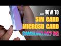 How to Install a SIM Card to Samsung Galaxy A07 5G