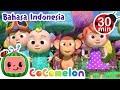 Menari Tarian Hewan | CoComelon | Kartun dan Lagu Anak | Moonbug Kids Indonesia | Nursery Rhymes