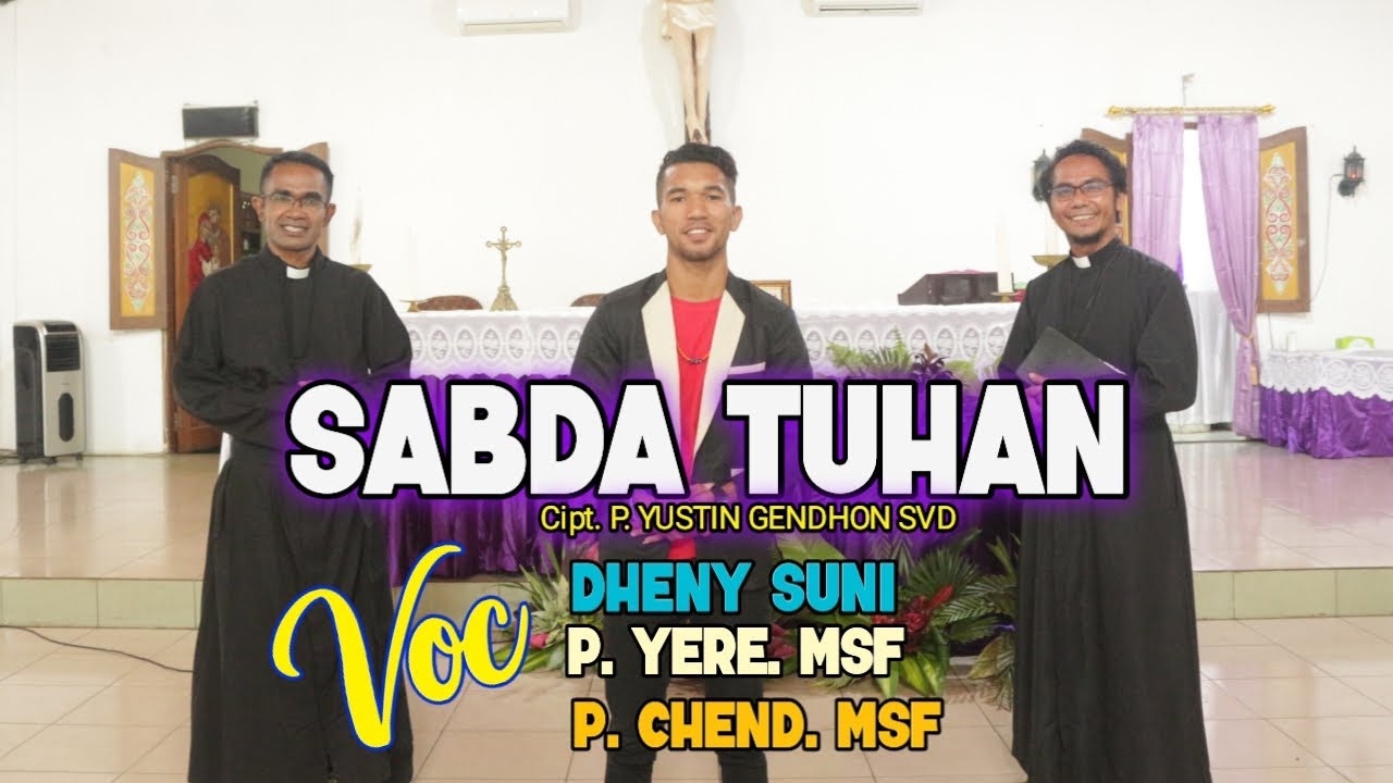 SABDA TUHAN || COVER _ Dheny,  P. Yere, & P. Chend || Arr. Dheny suni