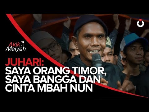 Juhari Saya Orang Timor Saya Bangga dan Cinta Mbah Nun Juhari Saya Orang Timor Saya Bangga dan Cinta Mbah Nun