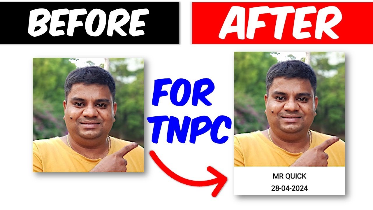 How To Edit Photo With Name And Date For TNPSC YouTube How To Edit Photo With Name And Date For TNPSC YouTube