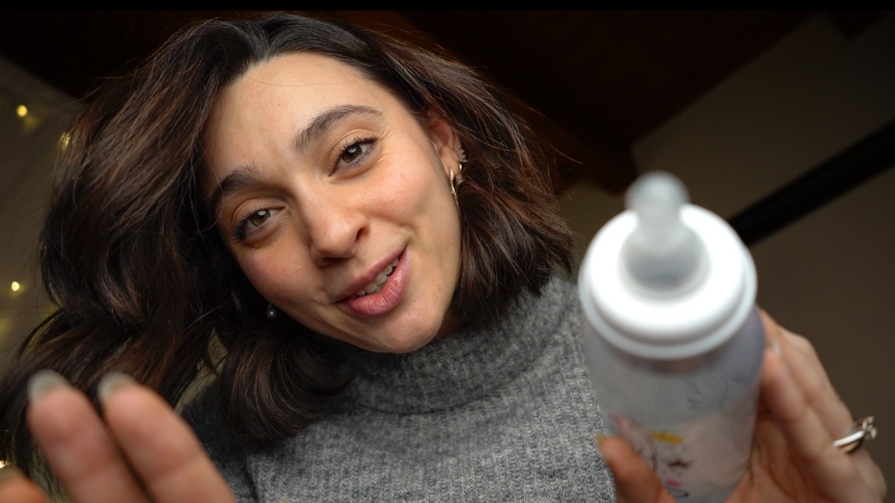 ASMR MA SEI UN NEONATO CHE NON RIESCE A DORMIRE 🍼