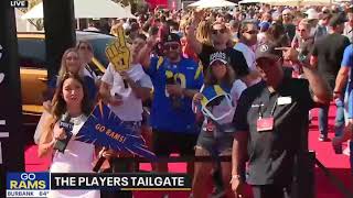 Players Tailgate FOX LA at Noon 1