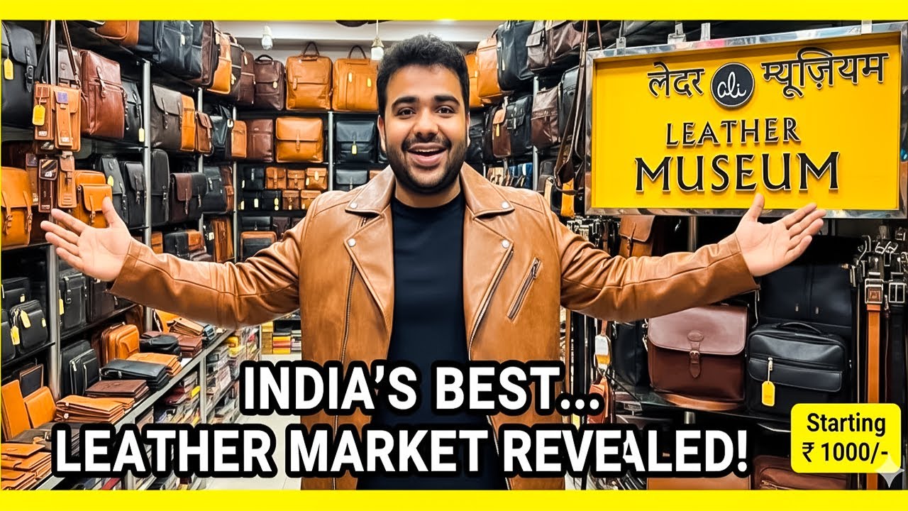 DHARAVI LEATHER MARKET MUMBAI | DHARAVI MUMBAI | LEATHER JACKET, DUFFEL, LADIES BAG | BAGS WHOLESALE