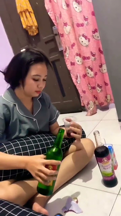 cewek kos kosan mabok😱#shorts
