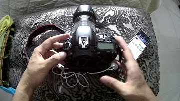 How to Connect Android to Dslr - DSLR Controller - Android + Canon EOS - LiveView