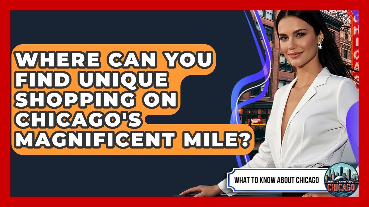 Where Can You Find Unique Shopping On Chicago's Magnificent Mile? - What To Know About Chicago