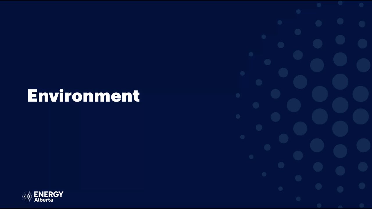 EnergyAlberta Fall 2025 Engagement Session - Environment Impacts