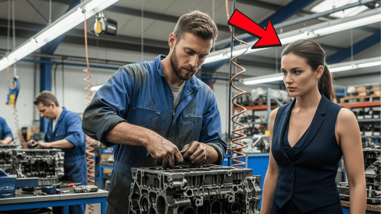 Mécanicien Pauvre Répare En Minutes Une Voiture À 2 M€ — La Réaction De La PDG Sidère L’Usine