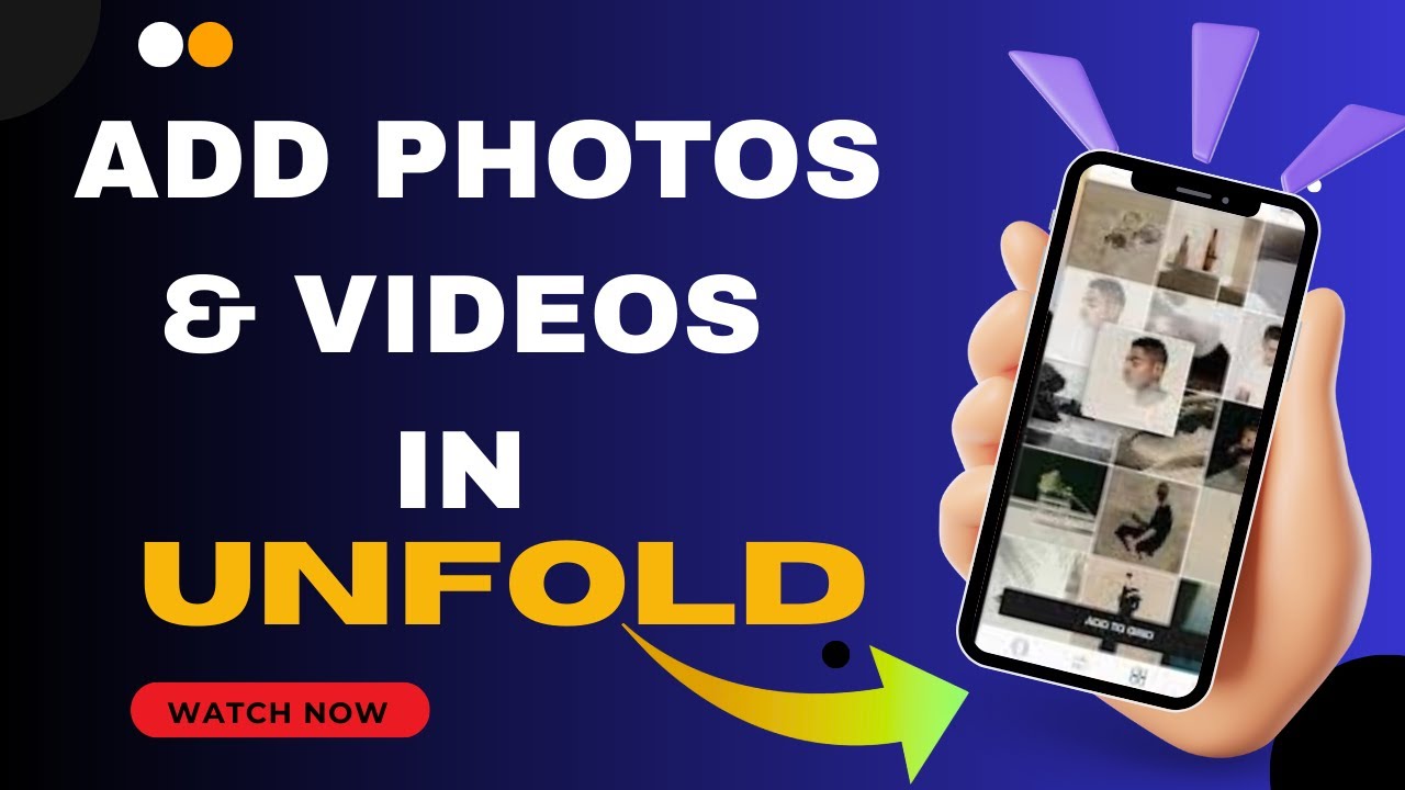 Как добавить фотографии и видео в приложение Unfold: пошаговая инструкция // Издание 2026 года