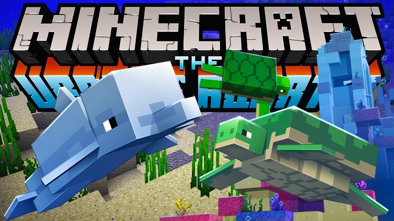 Das AQUATIC UPDATE ist DA! 🐟 | Minecraft Konsolen News [LIVE] - YouTube