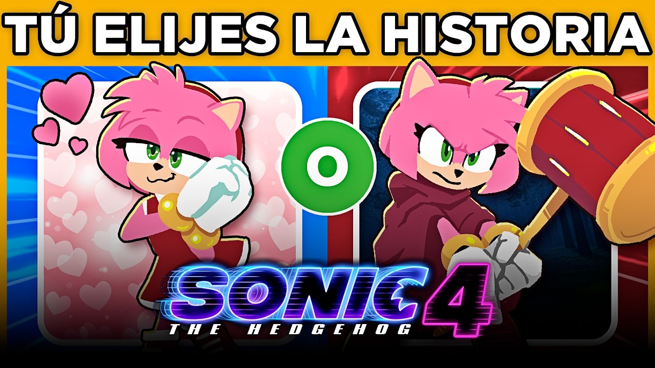 💎SONIC 4 | ¿QUÉ PREFIERES PARA LA PRÓXIMA PELÍCULA?| Decide cómo sería | TRIVIA ANIMADO |🐵#monoquiz
