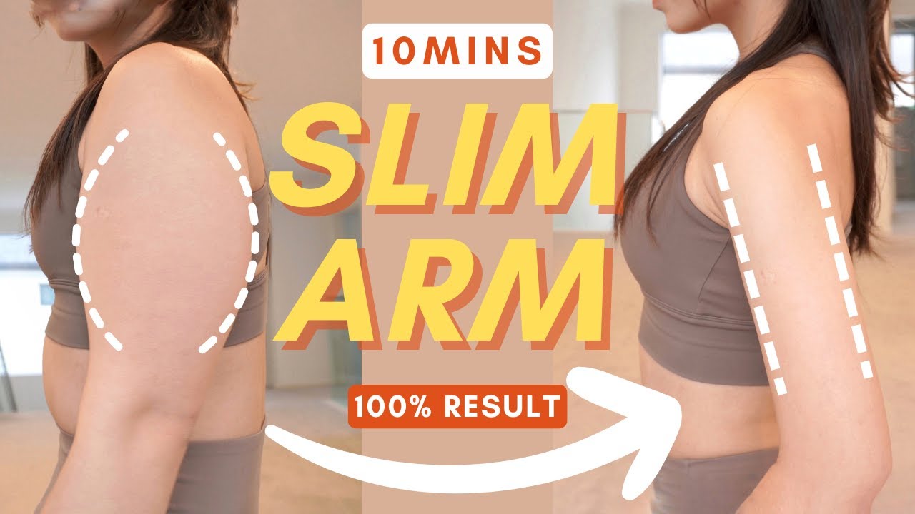 10min Slim Arm Workout  Burn Flabby Arm Fat  All Seated  No Equipment 100 Worked