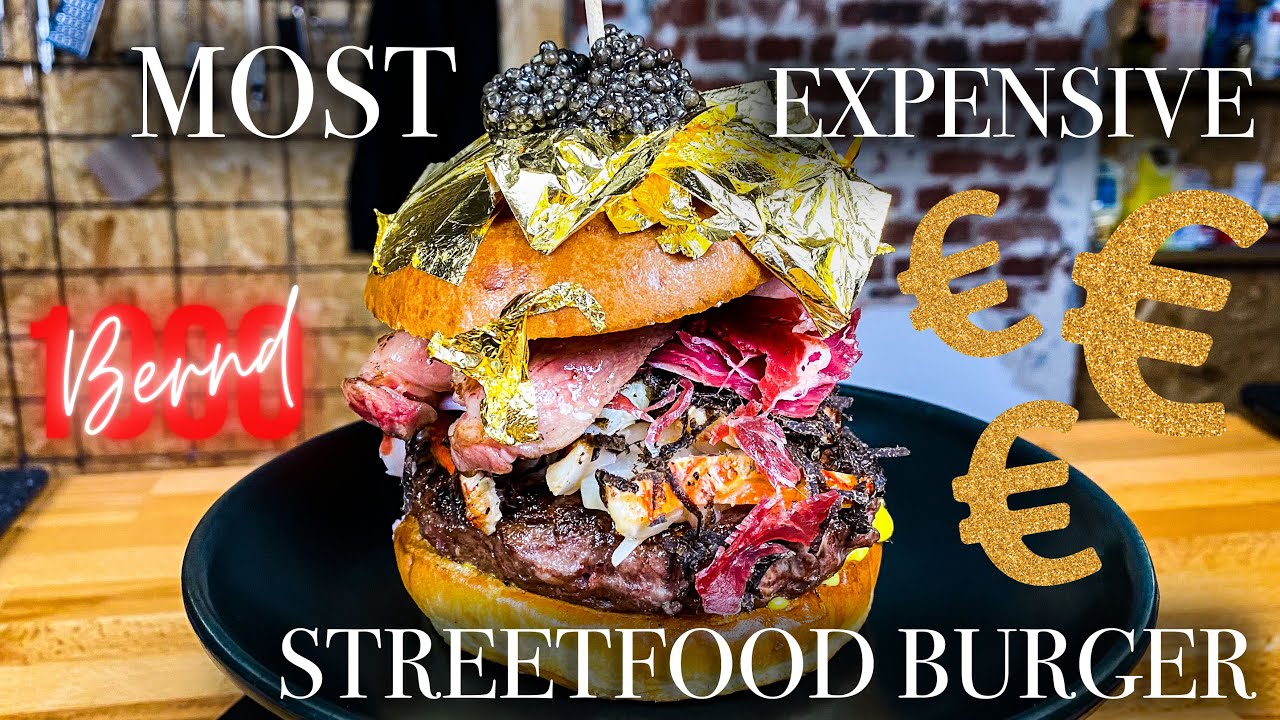 Der teuerste Burger der Welt 2000€ Hummer, Königskrabbe, Kobe Wagyu