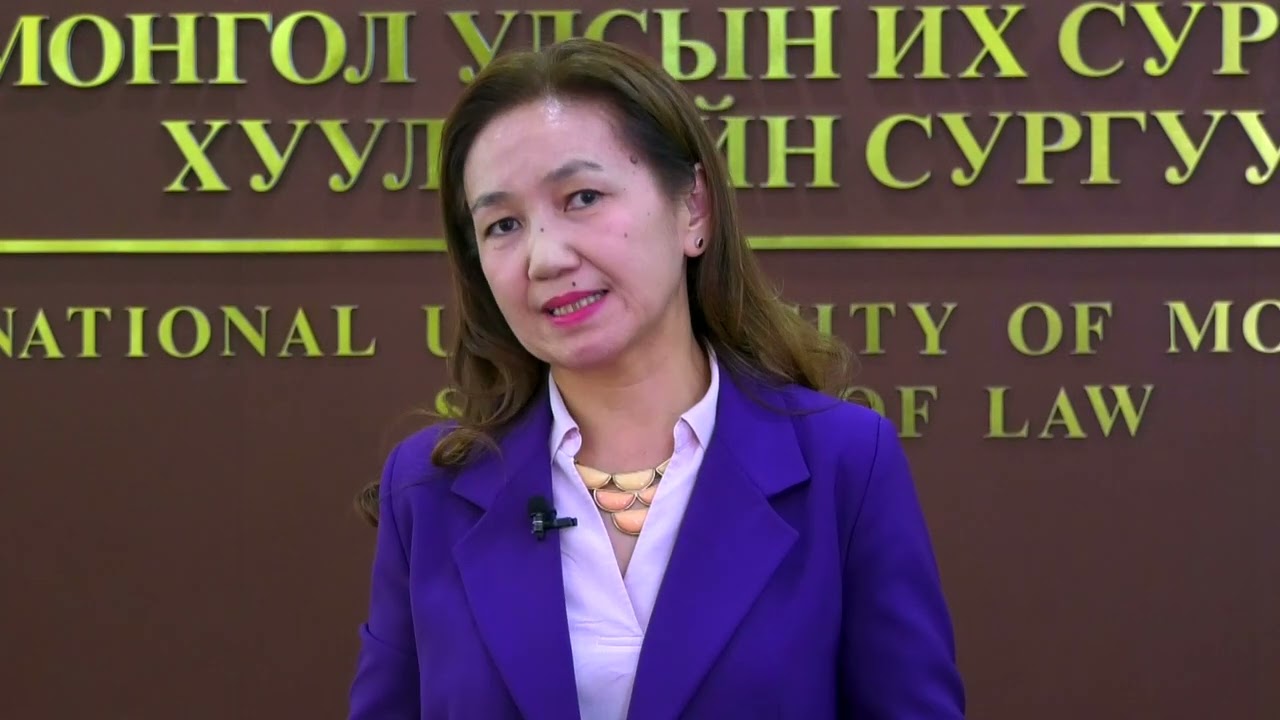 Тэгш эрх- Д.СҮНЖИД (Хууль зүйн ухааны доктор)