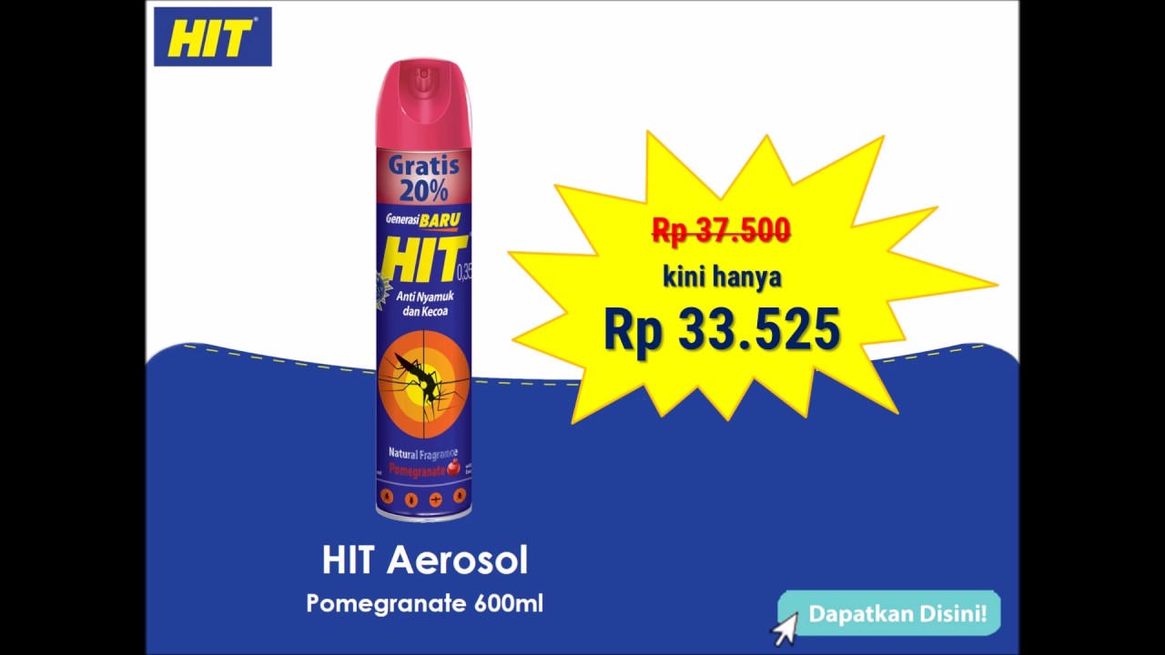 Hit Aerosol Pomegranate Promo Youtube