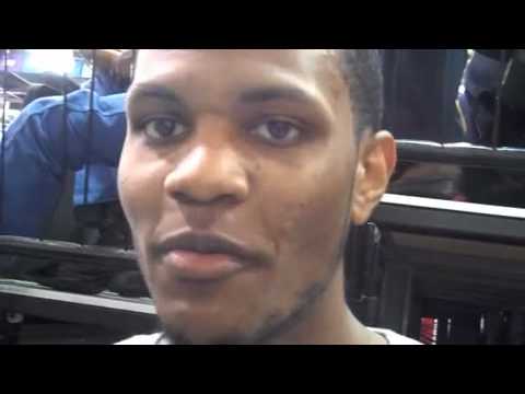 Los Angeles Lakers - Devin Ebanks interview at the...