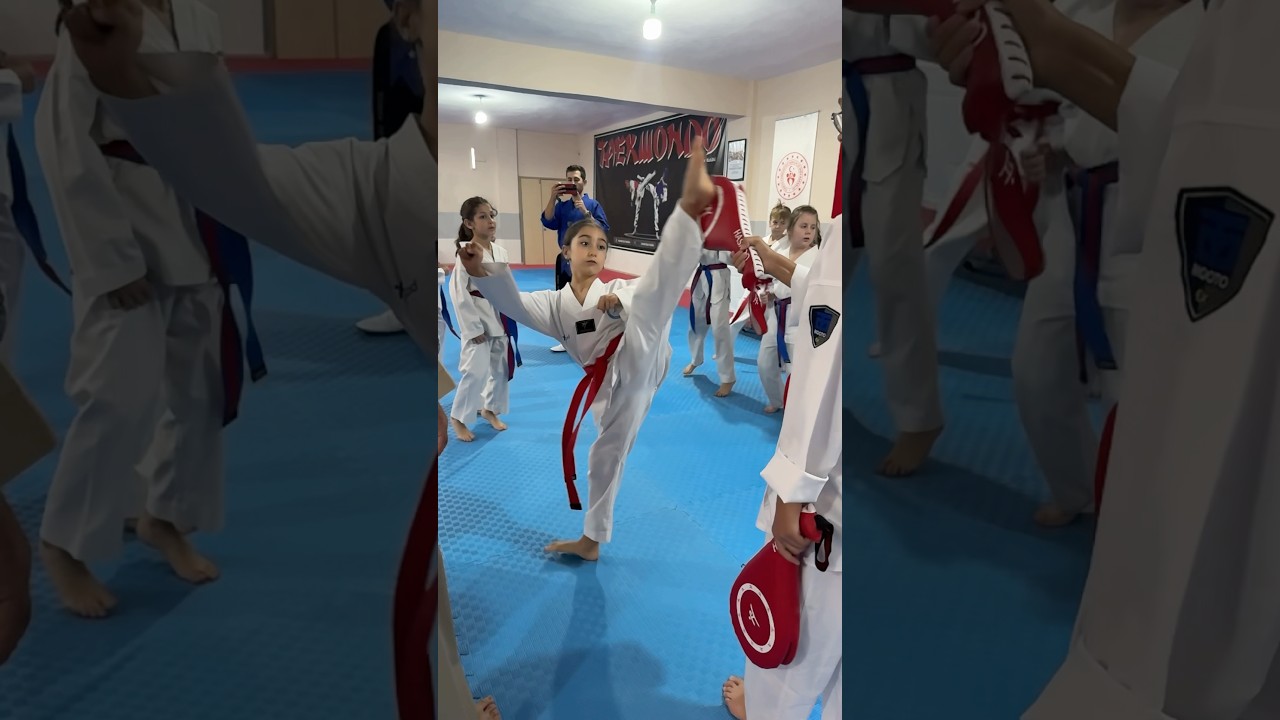Tkd Kick Bandae Dollyo Chagi👏🥋👍 