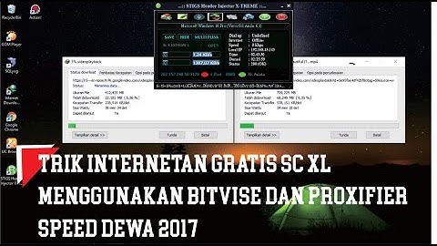 Tutorial Internet Gratis SC XL menggunakan SSH Bitvise dan Proxifier 2017 Terbaru