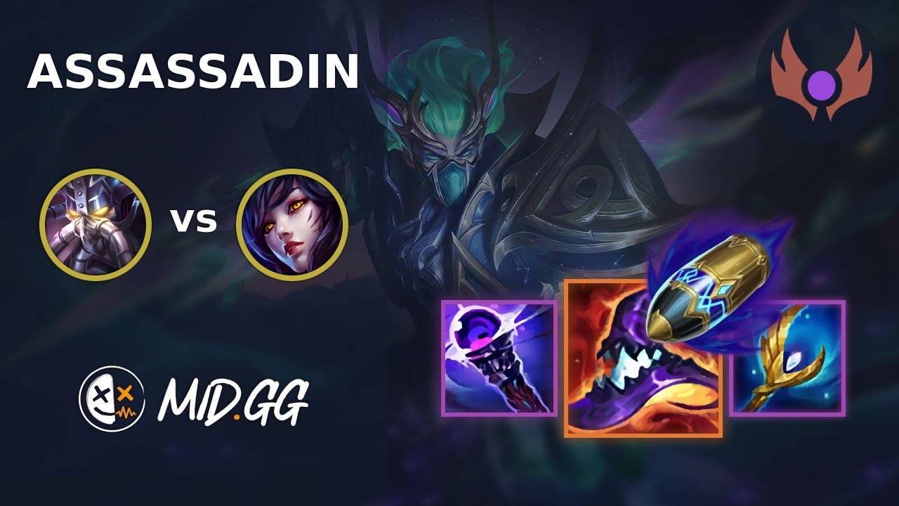 MID.GG: [ Assassadin ] Kassadin MID vs Ahri | NA MASTER | LOL Season 2025