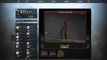 CSGO OPERATION BREAKOUT CASE OPENING FADE BUTTERFLY KNIFE £276