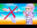 Muslim Women can't swim?!❌🏊‍♀️🏝️