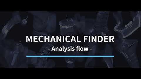 MECHANICAL FINDER version 11.0 -Analysis flow-