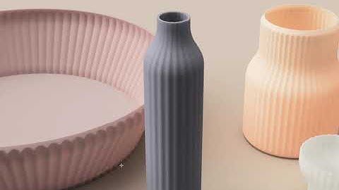3D Parametric Vase Mode - Editing Parameters Tutorial