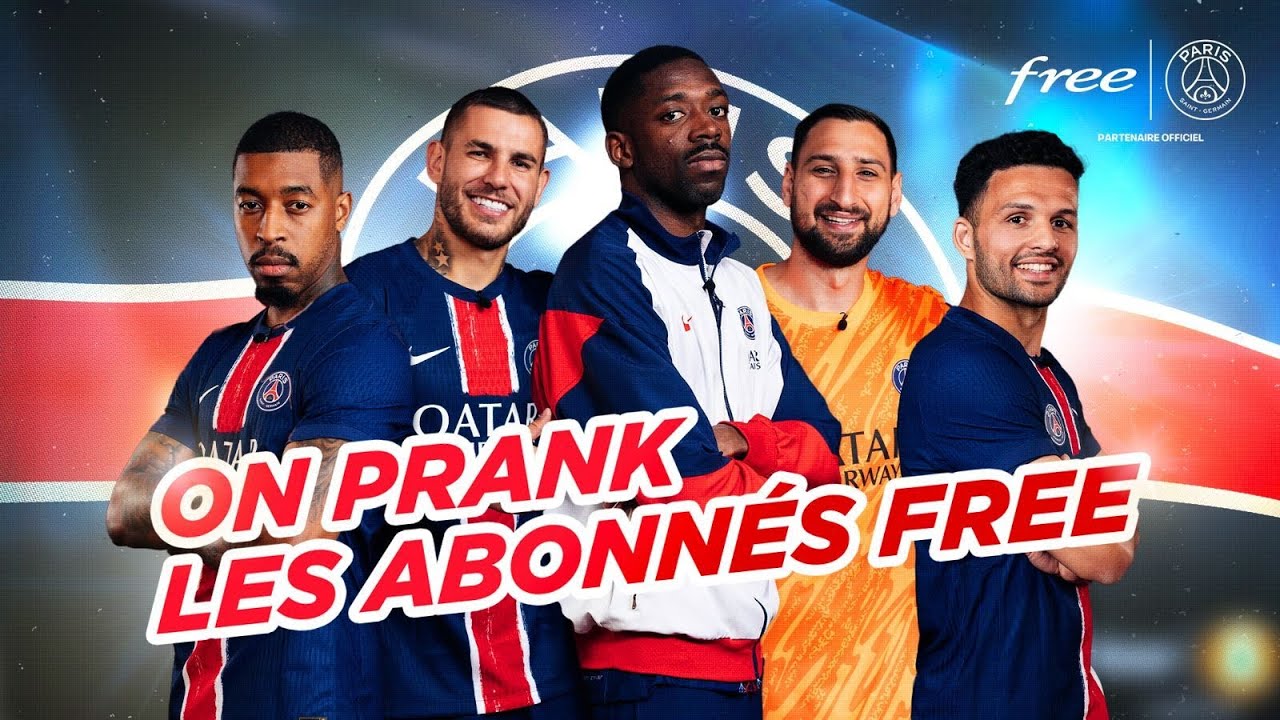 Présentateur PSG x FREE