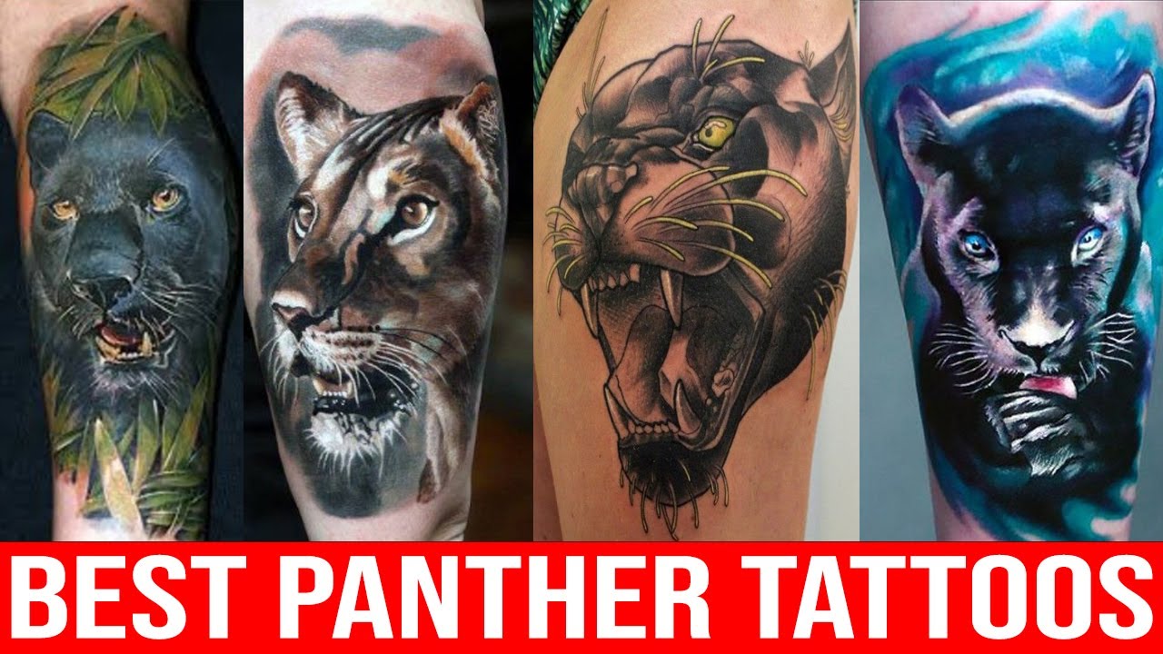 Silent Power Panther Tattoo Design – Tattoos Wizard Designs
