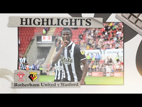 Rotherham Watford Goals And Highlights